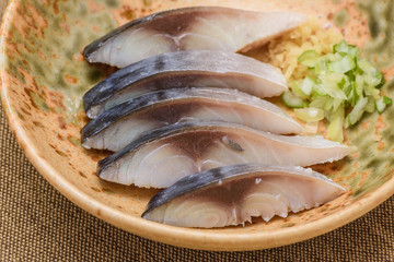 鯖料理　しめ鯖
