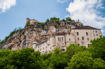 Fototapeta premium Rocamadour, Lot, Occitanie, France.