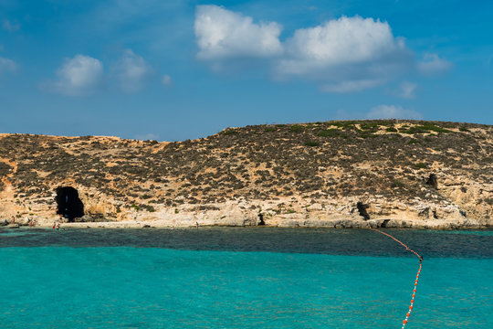 A Beautiful View of the Blue Lagoon (Malta, Cominotto Island)