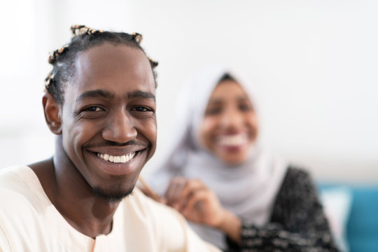 African Couple Muslim
