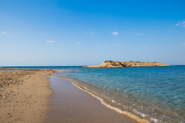 Fototapeta na wymiar beach and sea. Greece 