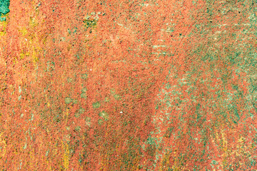 Texture of a concrete wall with cracks and scratches which can be used as a background