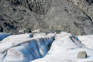 Mt Cook New Zealand,  glacier