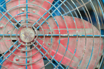 old industrial fan extractor