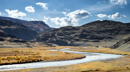 lake in the mountains