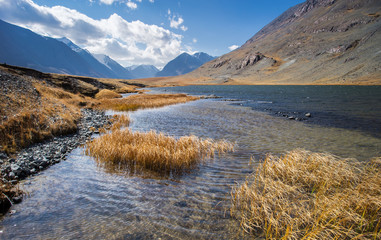 lake in mountains