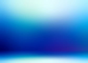 Cool background 3d wall and floor. Blue wonderful abstract template. Winter holiday interior. Fairytale decoration. Magical shiny cold room.