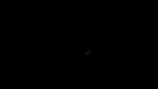Time lapse full moon at night 