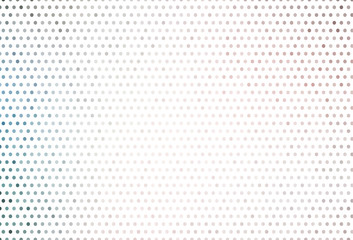 Dark Pink, Green vector pattern with spheres.