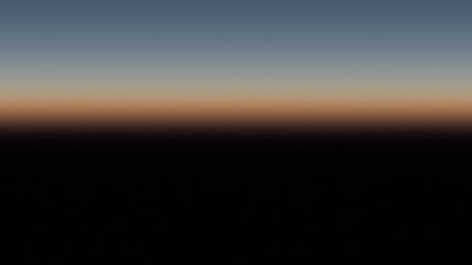 Background gradient sunset blue orange, light sunlight.