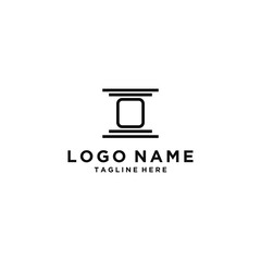 logo design inspiration for companies from the initial letters of the O logo icon. -Vector