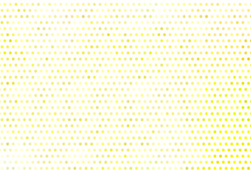 Light Yellow vector template with circles.