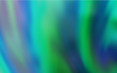 Light Green vector abstract blurred layout. Colorful illustration in abstract style with gradient. Background for designs.