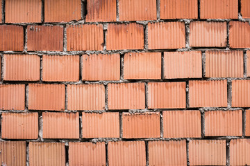 un mur de briques
