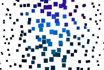 Fototapeta premium Light Pink, Blue vector background in polygonal style.