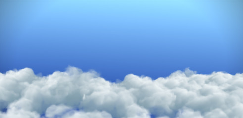 Cloud and sky design. illustration.