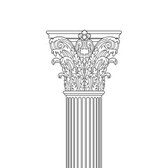 Corinthian column
