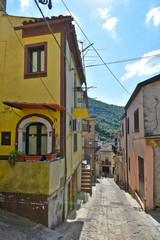 Province of Caserta, Italy, 06/30/2018. Tourist trip to a small village in the Campania region.