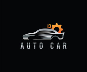 Auto car logo vector illustration.