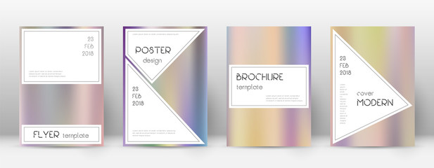 Flyer layout. Stylish stunning template for Brochu