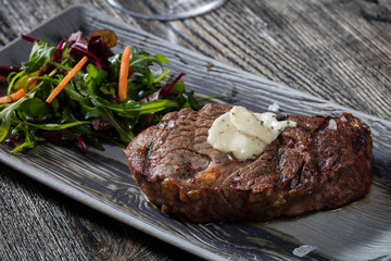 Delicious food on a plate