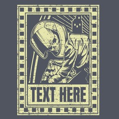 skull helmet hand drawing vector