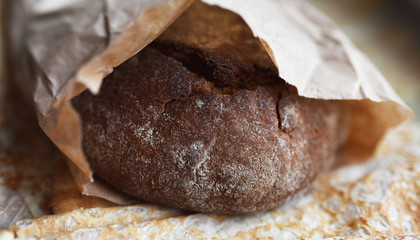 rye bread and wheat tortilla