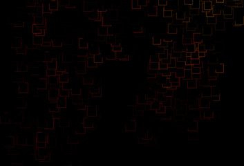 Dark Yellow, Orange vector texture in rectangular style.