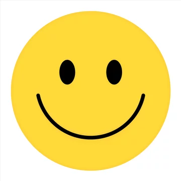Vetor do Stock: Smiley Face. Happy smiley emoji vector yellow. Vector happy  circle face. | Adobe Stock