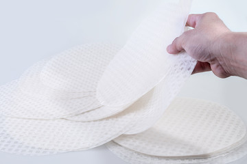 Spring roll pastry sheets, Asian food