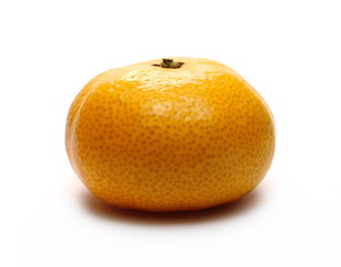 Tangerine isolated on white background