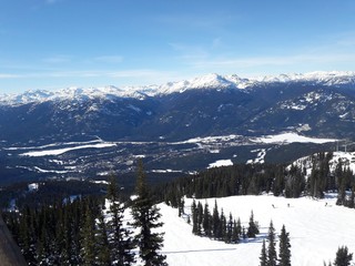 Montañas de Whistler Blackcomb