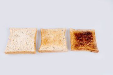Sliced ​​toast, whole wheat bread