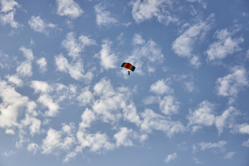 Parachute jumping