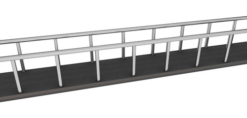 Kleine Fußgängerbrücke, Freisteller