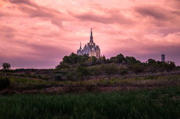 Atardecer en Montferri