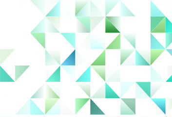 Light vector background with polygonal style.