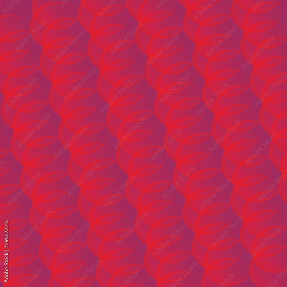 Poster red pattern circle abstract wave modern design