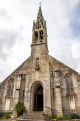 Fototapeta na wymiar Pont-Aven. Eglise Saint-Joseph. Finistère. Bretagne