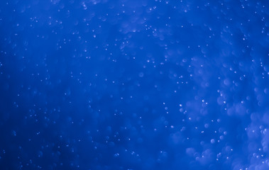 Complex Blur Blue Bokeh Background