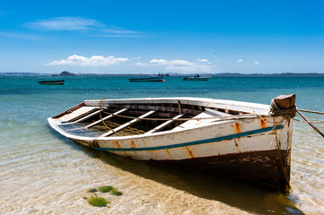 Fototapeta na wymiar Barca Madagascar