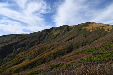 Fototapeta na wymiar 栗駒山　１０月１０日ー２　紅葉
