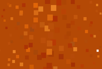 Light Orange vector template with rhombus.