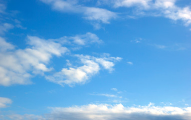 blue sky and clouds sky