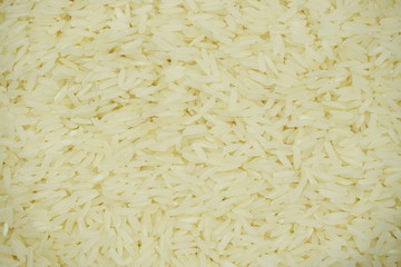 white raw Thai jasmine rice