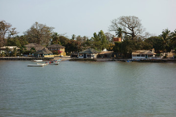 Carabane island and village, Senegal