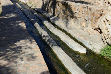 Historical irrigation system, Birkat al Mouz, Oman
