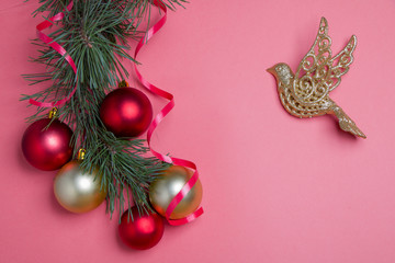 merry christmas and happy new year card