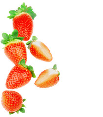 Strawberries In a Row