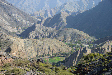 Mountains and landscape, Oman